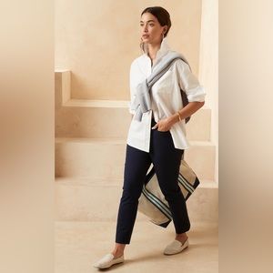 Banana Republic Curvy Sloan Navy Size 6L